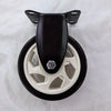 Single Swivel Shopping Cart Caster Wheel for smooth navigation in retail environments.