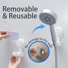 3Suction Cup Shower Head Holder of Adjustable Height