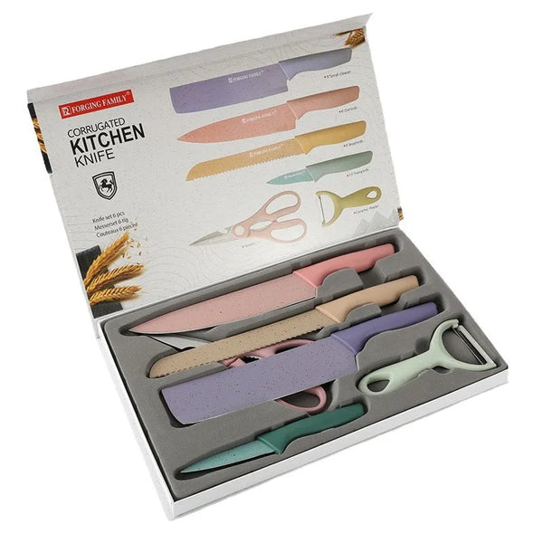 Wheat Straw Knife Set