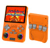 3.5-Inch Handheld Game Console in orange featuring a vibrant screen and gaming controls for on-the-go play.