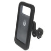 Universal 360-Degree Waterproof Bicycle Phone Holder mounted securely for smartphone protection.