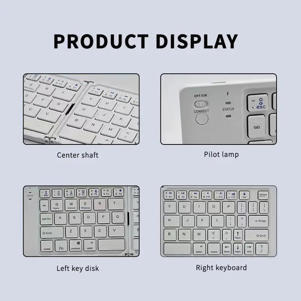 Portable Slim Foldable Keyboard