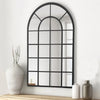 Decorative Metal Arched Wall Mirror