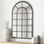 Decorative Metal Arched Wall Mirror