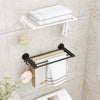 Wall Mounted Bathroom Storage Rack with Shoe Holder
