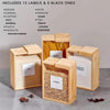 Bamboo Wood Grain Kitchen Storage Box
