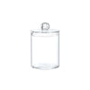 7Acrylic Cotton Swab Storage Jar with Lid Clear Organizer