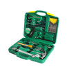20-Piece Household Hand Tool Starter Kit in a green case, featuring essential tools for home repairs and maintenance.