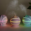 Basketball Mini USB Humidifier Lamp featuring colorful mist and ambient lighting for cozy spaces.