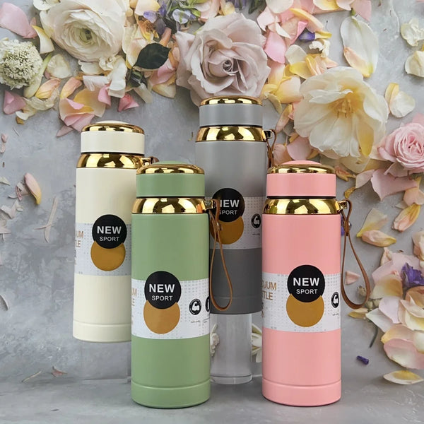 Stainless Steel Filtering Travel Water Bottle