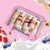 Mini Frozen Treat Maker showcasing rolled ice cream with toppings on a pink background, perfect for homemade desserts.