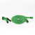 75ft Lightweight Flexible Expandable Car Wash Water Hose with hose nozzle and connectors in green color.