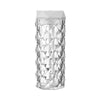 Crystal Table Lamp Air Humidifier showcasing a geometric crystal design for elegant home decor and improved air quality.