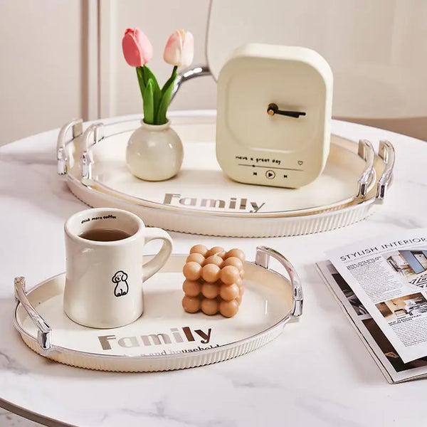 Food Grade Serving Tray Set with Handles