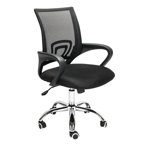Multi-Function Office Chair in black mesh design with adjustable features, perfect for a comfortable workspace.