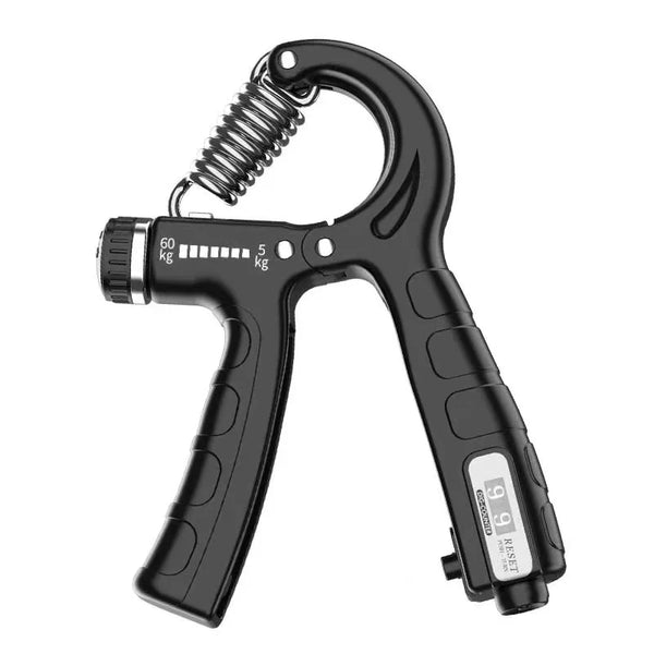 Adjustable Resistance Counting Hand Gripper