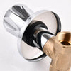Long Handle Concealed Brass Stop Valve