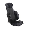 USB Rechargeable Massage Cushion in black, designed for ergonomic support and soothing muscle relaxation.