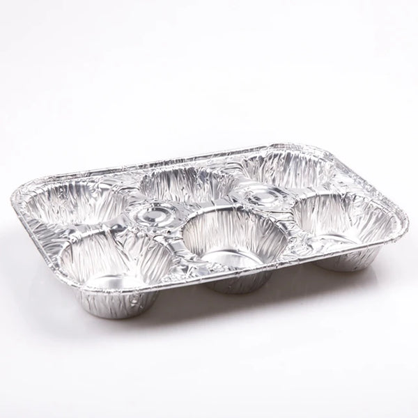 Non Toxic Aluminium Cup Cak Foil Tray