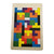 Wooden Square Puzzle Set