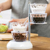 Rotating Condiment Rack with Stackable Spice Bowls