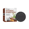 Tuber Fleeceflower Root Extract Shampoo Soap for grey hair recoloring and dandruff care.
