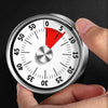 Magnetic Stainless Steel Rotary Kitchen Timer