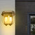 Outdoor Courtyard Solar Powered Wall Lamp