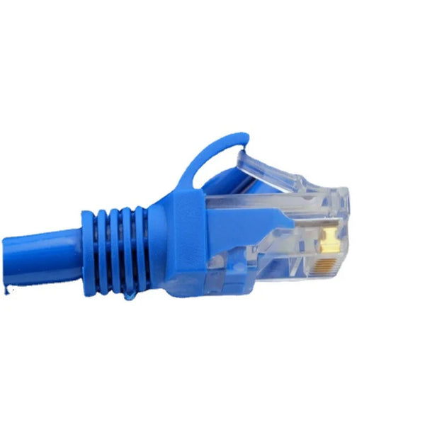 10m Network Cable - LAN Ethernet Cable connector close-up showing the blue RJ45 head.