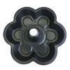 25cm Carbon Steel Flower Pattern Non-stick Cake Pan in a flower shape, perfect for baking beautiful desserts.