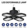 Solar LED Garage Light with Remote – 4 Leaf Folding Panels with high brightness and energy saving features.