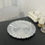 13-Inch Irregular Gold Rim Dinner Plate elegantly displayed on a modern table, showcasing its artistic design.