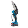 6-Inch Cordless Mini Lithium Electric Chainsaw designed for easy one-handed operation and light cutting tasks.