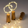 Cork Bottle Light LED Bar with warm fairy lights, perfect for decorative party décor in wine bottles.