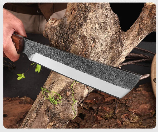 Hand-Forged Outdoor Camping Cleaver