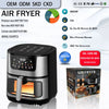 15-Liter Large-Capacity PBT Air Fryer with 2800W power for healthy, oil-free cooking.