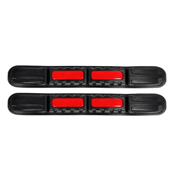 2pcs Anti-scratch Soft TPU Car Rear Bumper Guard