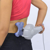 Using the 8-Head Infrared Massage Hammer for back pain relief and relaxation