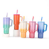 40oz Gradient Rainbow Stainless Steel Ice Tumbler