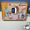 Image of D96plus 2-in-1 Smartwatch and Headphones with a fan and stylish decor items.