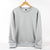Unisex Oversized Blank Hoodies in grey color displayed on a hanger, showcasing soft and durable fabric.