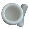 Mini White Marble Mortar and Pestle Set