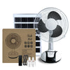 Rechargeable Cooler Battery Portable Fan with solar panel, remote control, and rechargeable batteries for versatile cooling.