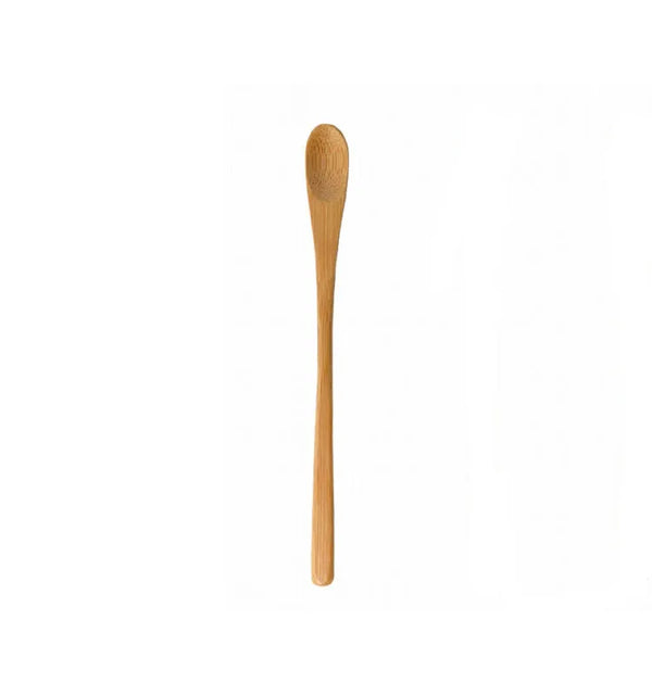 Nature Bamboo Wooden Coffee Milk Stir Spoon for stirring beverages naturally and eco-friendly.