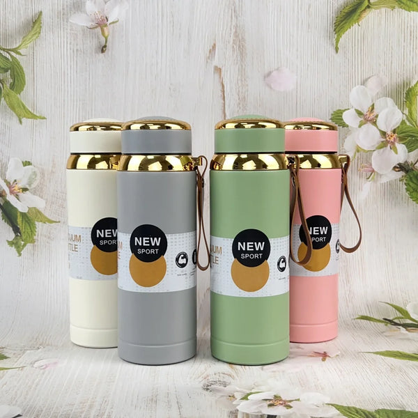 Stainless Steel Filtering Travel Water Bottle
