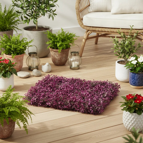 Plastic Artificial Plant Wall Panel