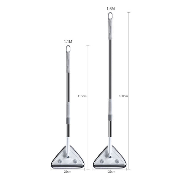 Extendable Window Cleaning Tool with adjustable telescopic pole for easy high window cleaning.