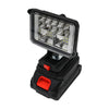 9W 1440LM Outdoor Camping Emergency Flashlight Work Light with durable design and high lumen output for outdoor use.