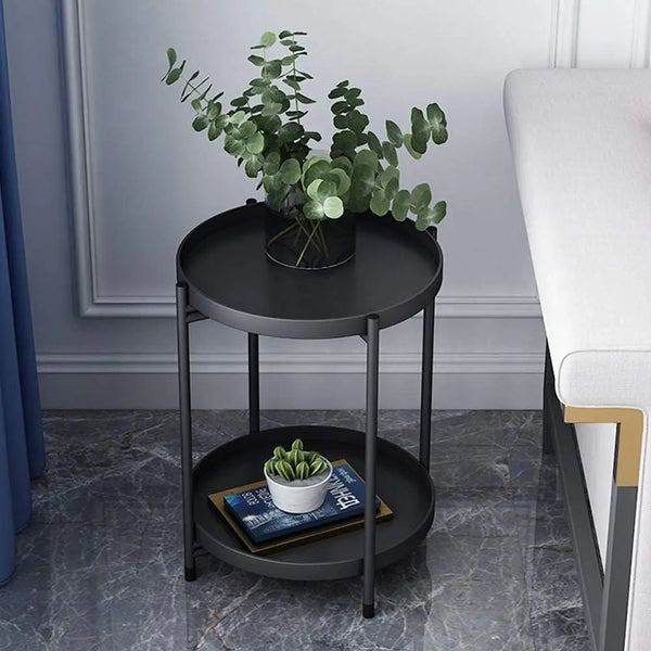 Waterproof Scratch Resistant Metal Side Table