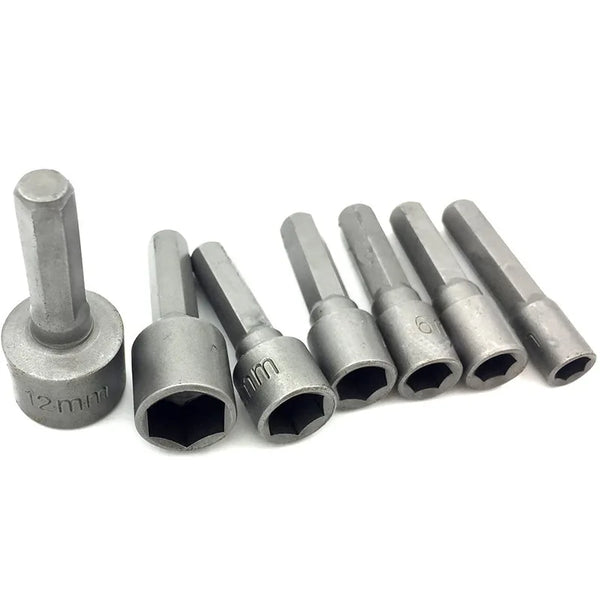 14 Piece Power Nut Driver Set showcasing various sizes for efficient nut and bolt tightening.